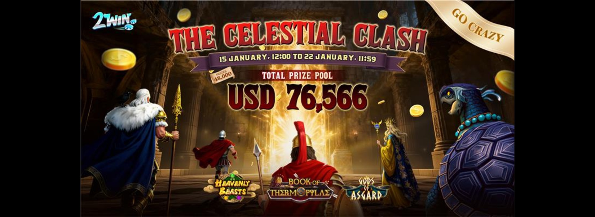 The Celestial Clash: 2Win Go-Crazy Competition